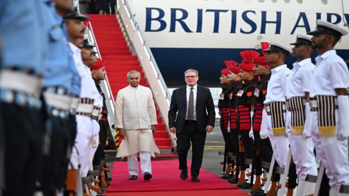 british Keir Starmer India Visit